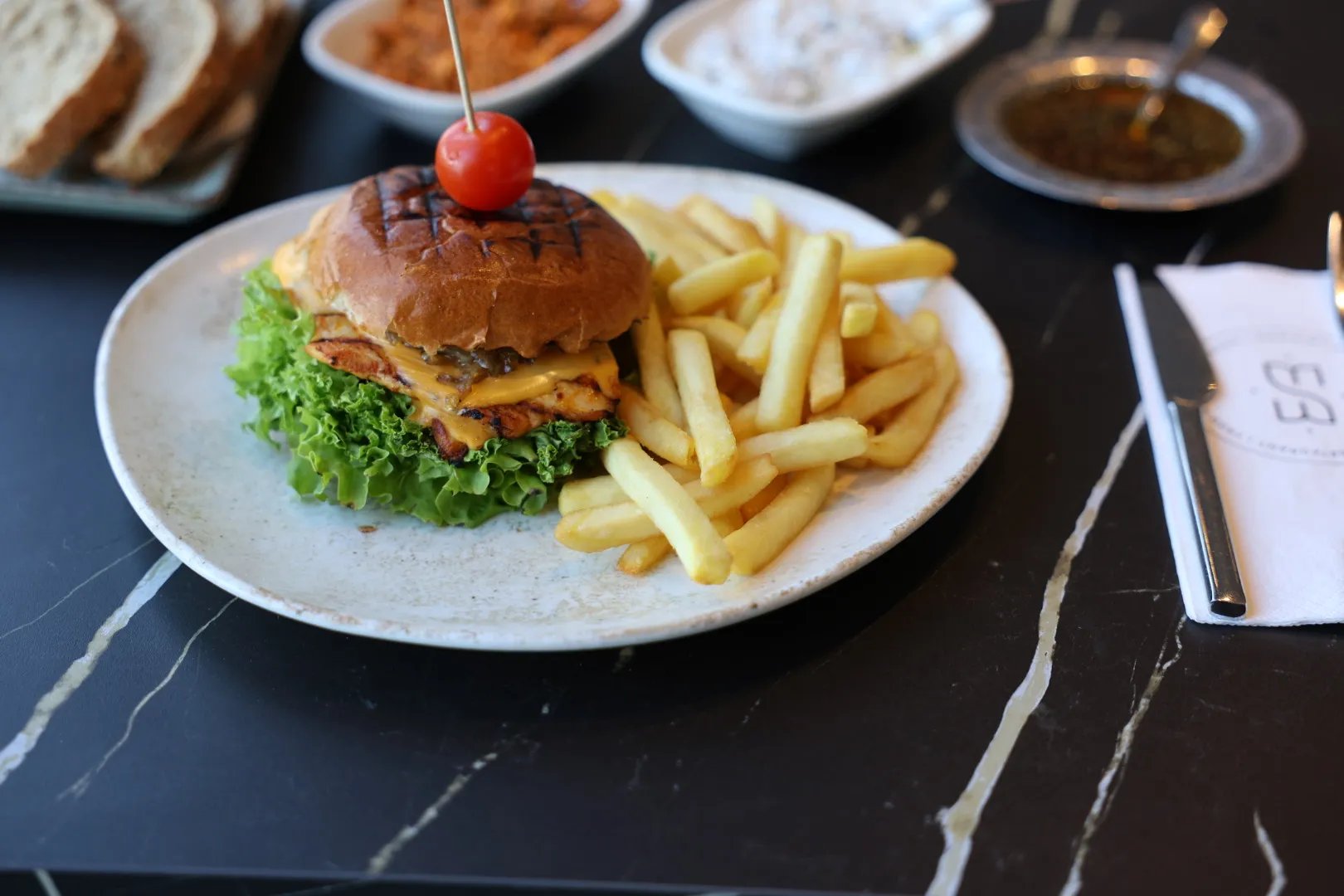Chicken Cheeseburger
